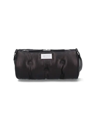 Maison Margiela 'glam Slam' Shoulder Bag In Black  
