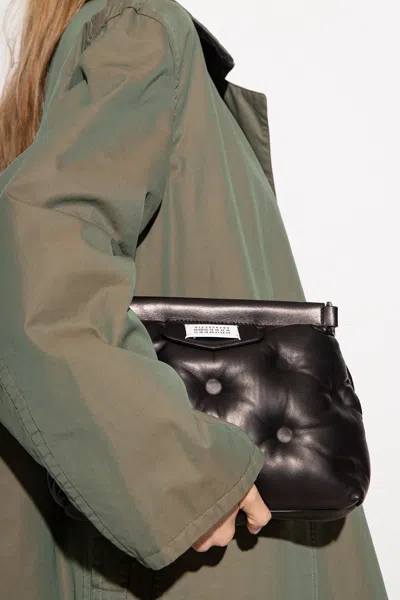 Maison Margiela ‘glam Slam' Shoulder Bag In Black