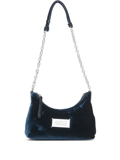 Maison Margiela Glam Slam Schultertasche In Blau