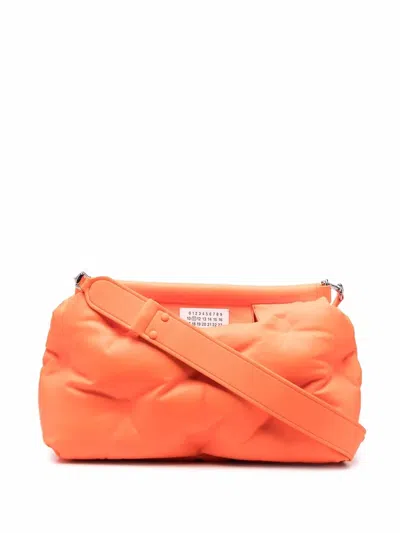 Maison Margiela Glam Slam Shoulder Bag In Orange