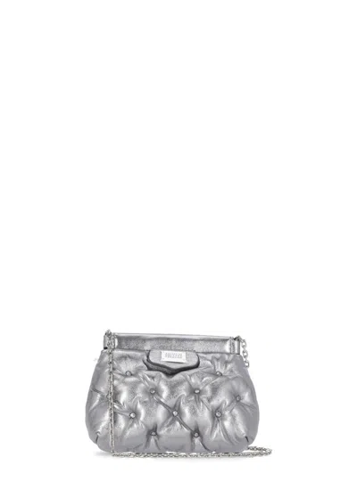 Maison Margiela Glam Slam Shoulder Bag In Silver