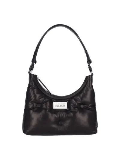 Maison Margiela Glam Slam' Small Hobo Bag - Black