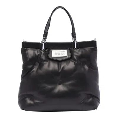 Maison Margiela Glam Slam Small Shopping Bag In Black