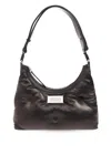 Maison Margiela Glam Slam Hobo Small Bag In Brown