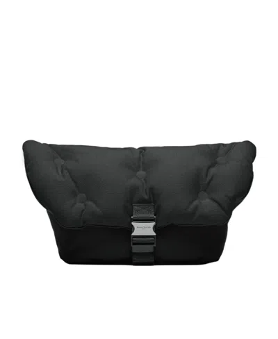 Maison Margiela Glam Slam Sport Cycle Messenger Bag In Black