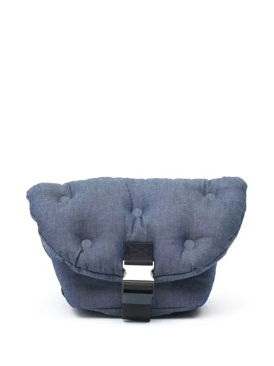 Maison Margiela Glam Slam Sport Messanger Bag In Blue