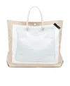 Maison Margiela Glam Slam Trompe L'oeil-print Tote Bag In White