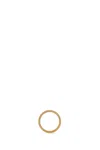 Maison Margiela Engraved Numbers Single Earring In Yellowgoldplatingburatatto