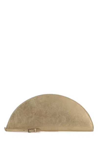 Maison Margiela Big Halfmoon Pouch In Neutral