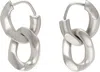 Maison Margiela Gourmette Collection Earrings In Metallic