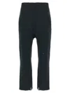Maison Margiela Distressed Graffiti Joggers Elastic Waistband In Blue