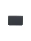 Maison Margiela Grained Leather Passport Case In Black