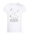 Maison Margiela Numbers Logo T-shirt In White