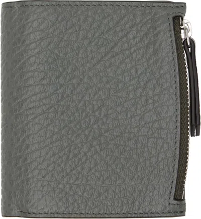 Maison Margiela Gray Flip Flap Small Wallet