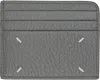 Maison Margiela Gray Four Stitches Card Holder