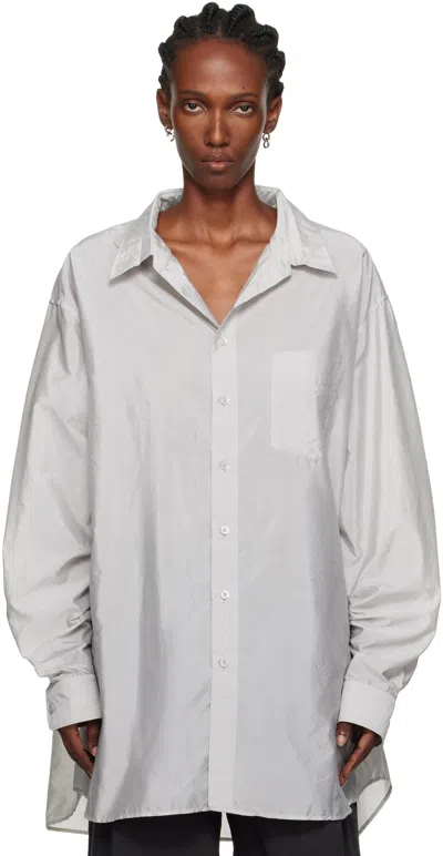 Maison Margiela Gray Long-sleeve Shirt