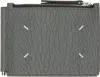 Maison Margiela Gray Slim 2 Pincer Bifold Wallet In Gray
