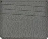Maison Margiela Gray Slim 6cc Card Holder In Gray