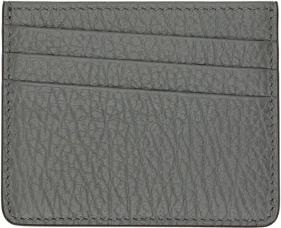 Maison Margiela Gray Slim 6cc Card Holder