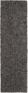 Maison Margiela Gray Virgin Wool Scarf In Brown