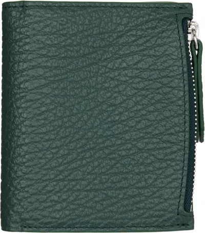 Maison Margiela Green Four Stitches Wallet