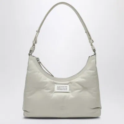 Maison Margiela Greige Glam Slam Small Hobo Bag Women In Gray