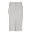 Maison Margiela Belt Loops Skirts In Gray