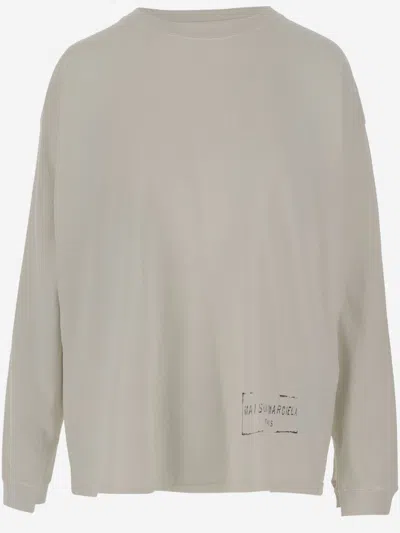 MAISON MARGIELA GREY CREWNECK T-SHIRT