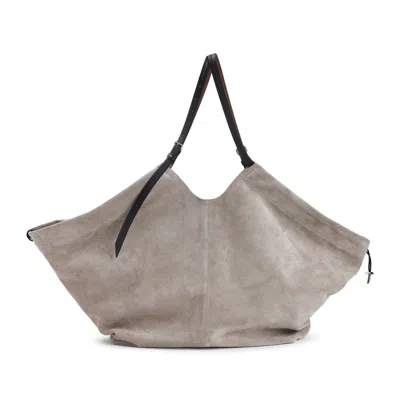 MAISON MARGIELA GREY DRAWSTRING TOTE