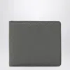 Maison Margiela Grey Four Stitches Bi-fold Wallet In Green