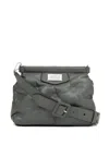 Maison Margiela Soft Lambskin Shoulder Bag With Adjustable Strap In Green