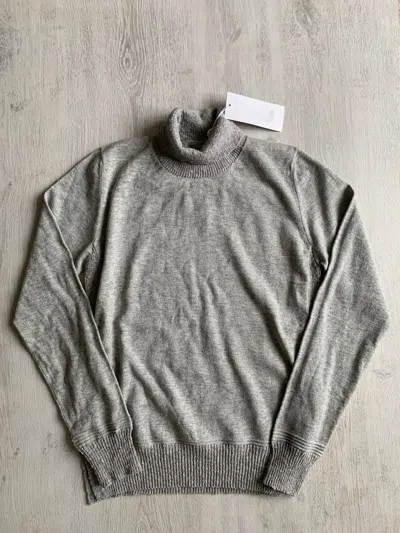 Pre-owned Maison Margiela Grey Polo Neck Sweater Jumper