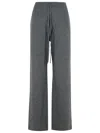 Maison Margiela Wool-cashmere Track Pants In Grey