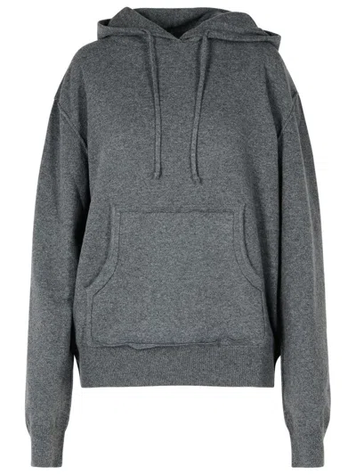 Maison Margiela Grey Wool Blend Sweater In Gray