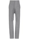 Maison Margiela Décortiqué Pants In Wool And Cashmere Blend In Grey