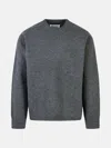 MAISON MARGIELA GREY WOOL SWEATER