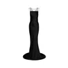 Maison Margiela Hammered Satin Gown Woman Black