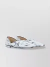 Maison Margiela Bianchetto Grecian Slippers Man Mat Bianchetto