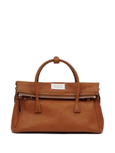 Maison Margiela Versatile Tote Bag Adjustable Strap In Brown