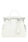 Maison Margiela White Leather 5ac Handbag In White