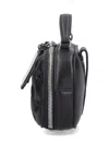 Maison Margiela Glam Slam Leather Handbag In Black