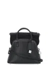 Maison Margiela 5ac Classique Micro Leather Handbag In Black