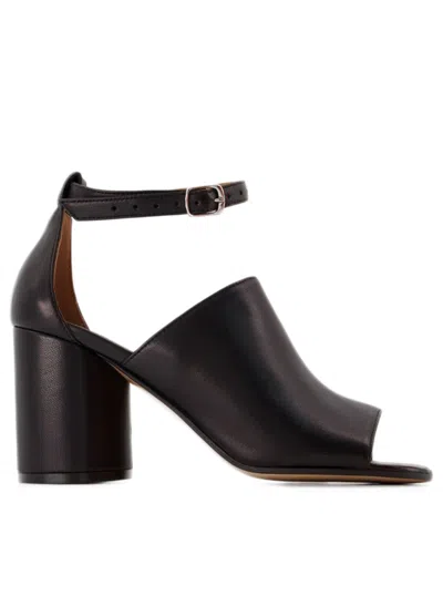 Maison Margiela Hannah Sandals  - Black - Leather