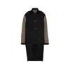Maison Margiela Heavy Cotton Double Coat Woman Black