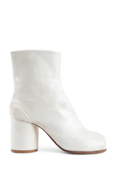 Maison Margiela Heeled Boots In White