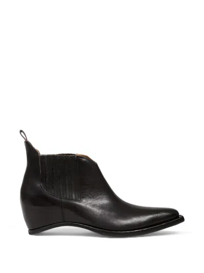 Maison Margiela Chelsea-boots Ohne Absatz In Brown