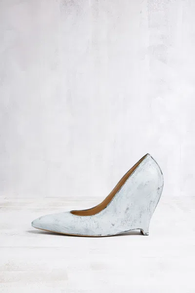 Maison Margiela Heel-less Pumps Bianchetto Woman Black And White