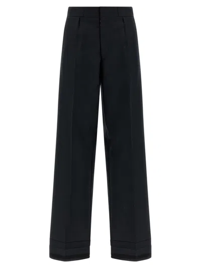 MAISON MARGIELA HERRINGBONE TROUSERS
