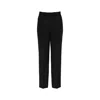 Maison Margiela Herringbone Wool Pleated Trousers Woman Black