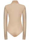 Maison Margiela Four Stitch-logo Bodysuit In Powder